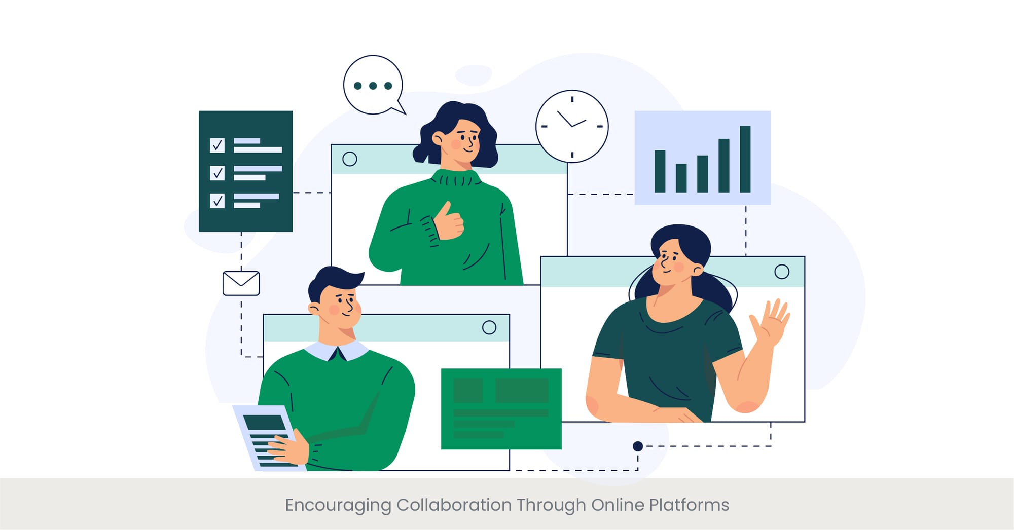 Encouraging Collaboration Through Online Platforms