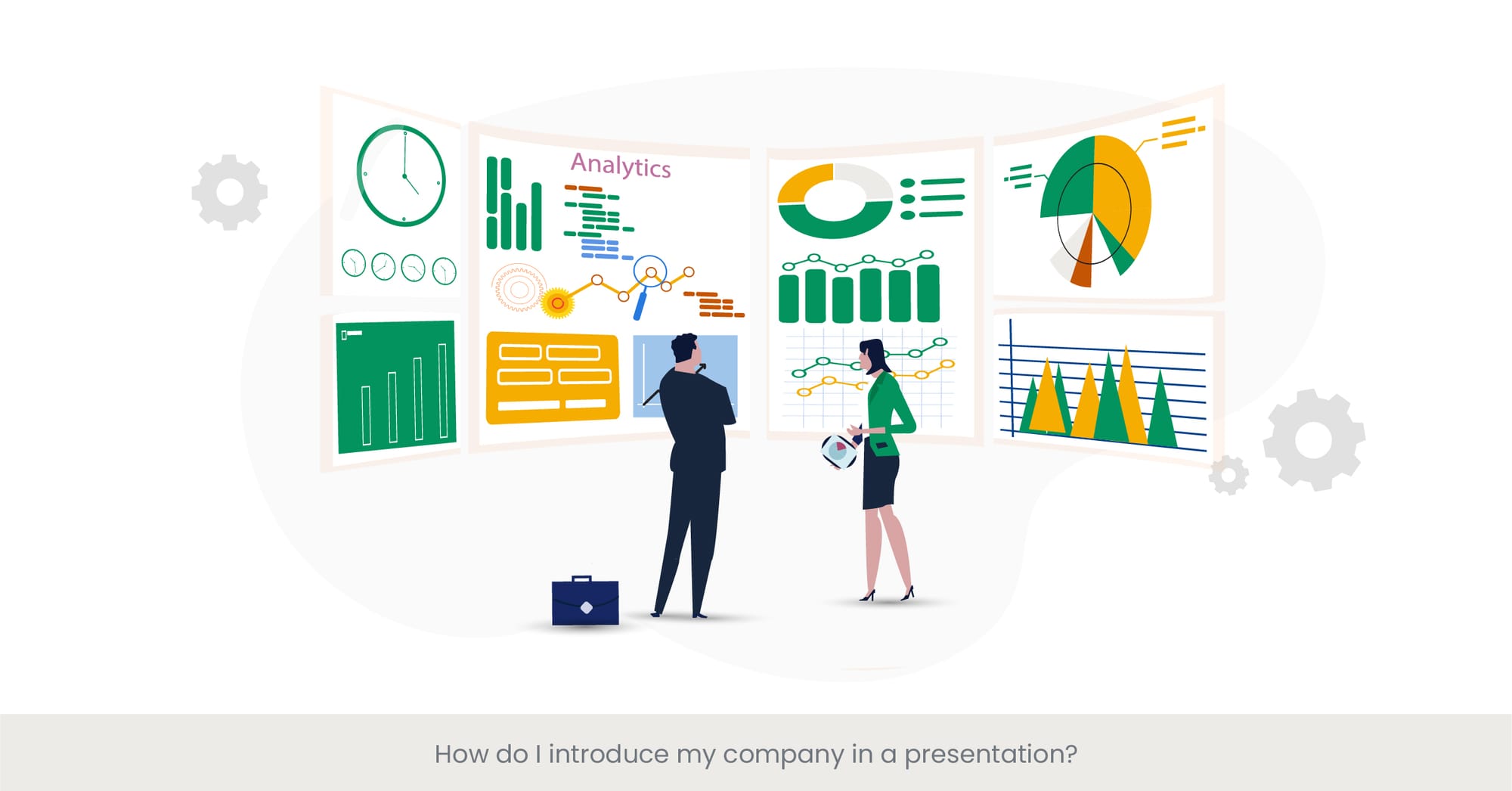 How do I introduce my company in a presentation