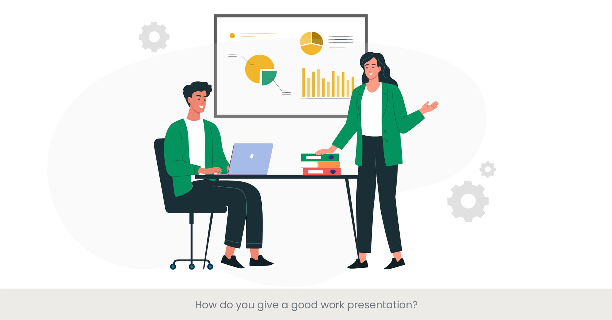 How do you give a good work presentation