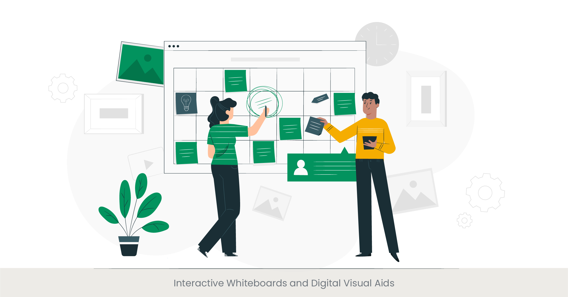 Interactive Whiteboards and Digital Visual Aids