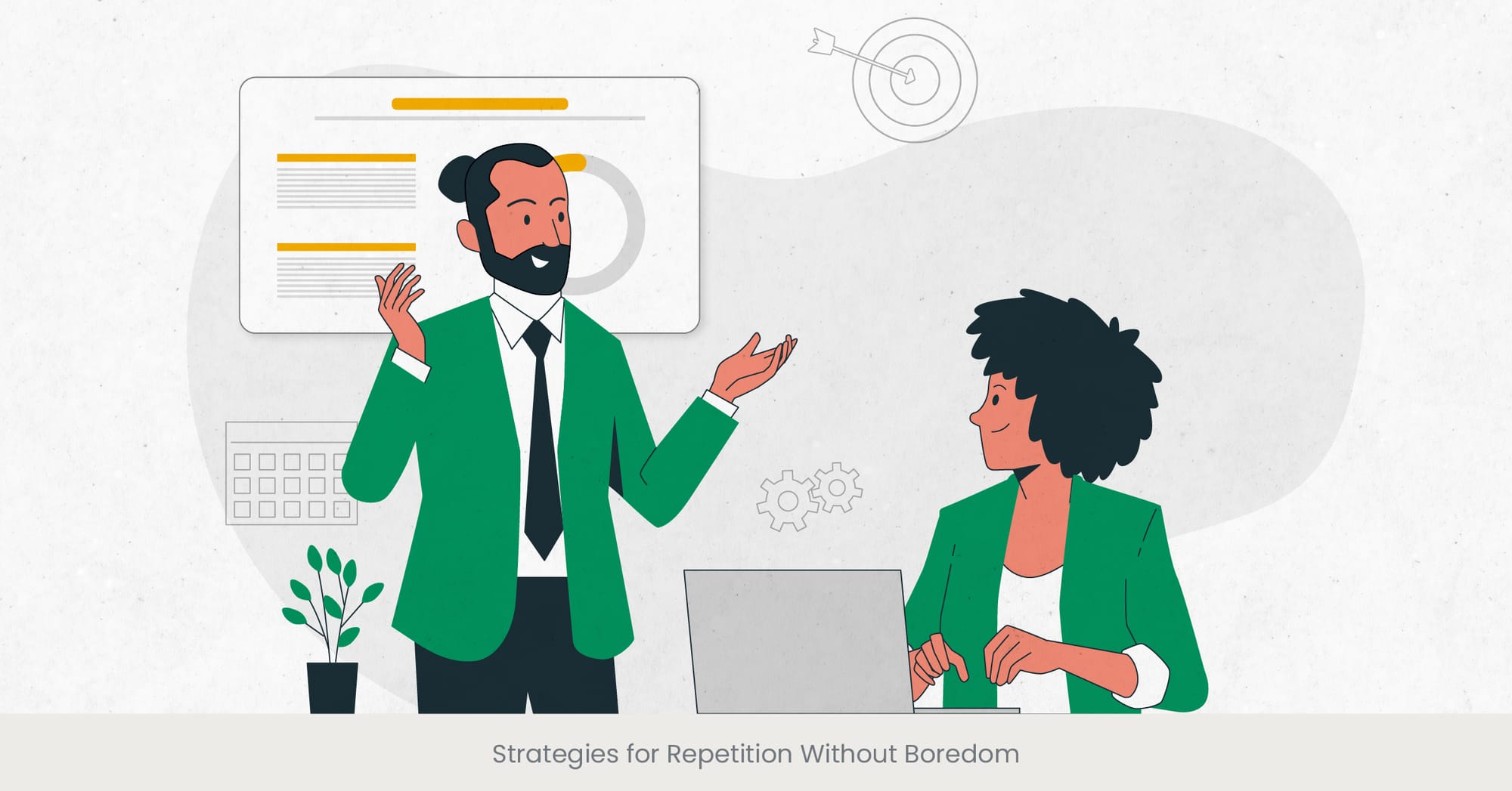 Strategies for Repetition Without Boredom