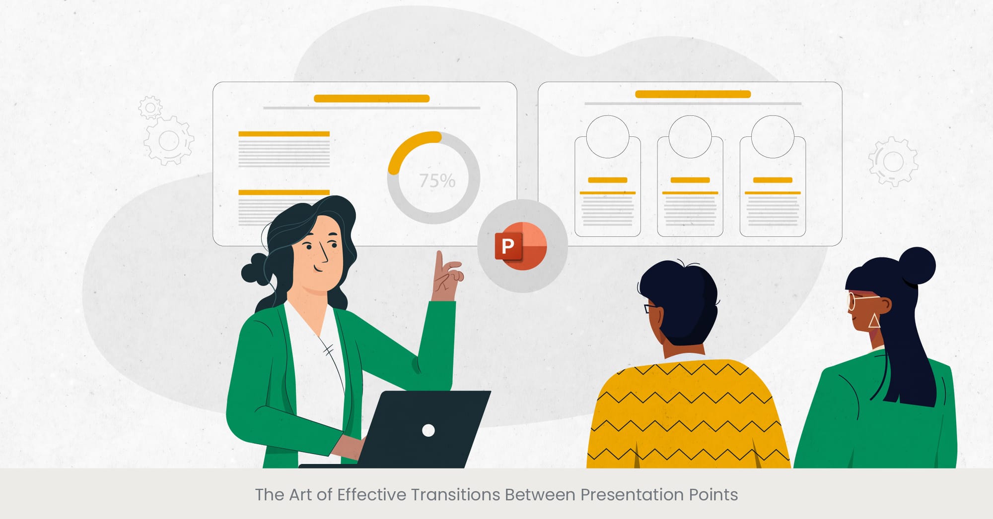 The Art of Effective Transitions Between Presentation Points