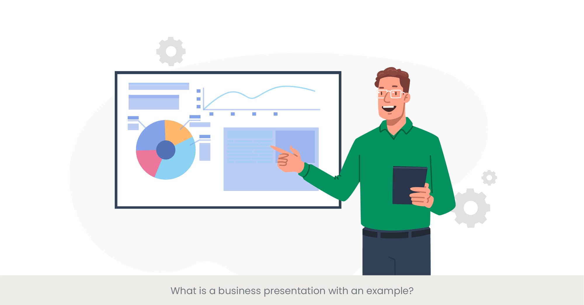  What is a business presentation with an example