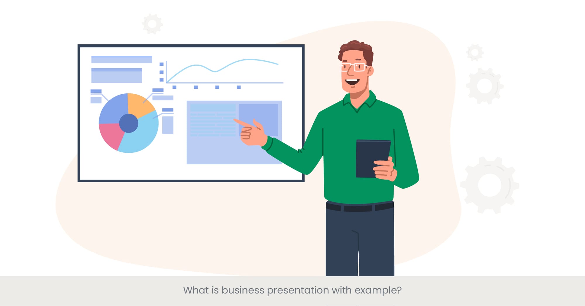 What is business presentation with example