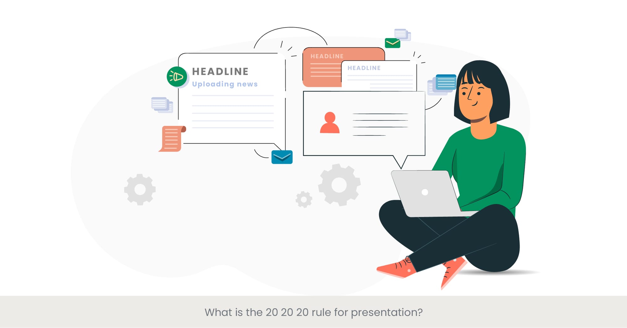 What is the 20 20 20 rule for presentation
