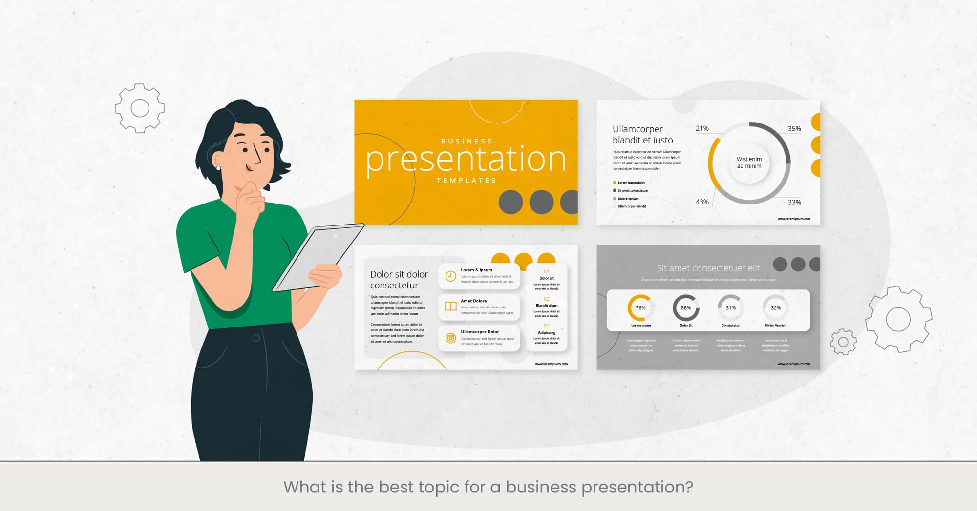  What is the best topic for a business presentation