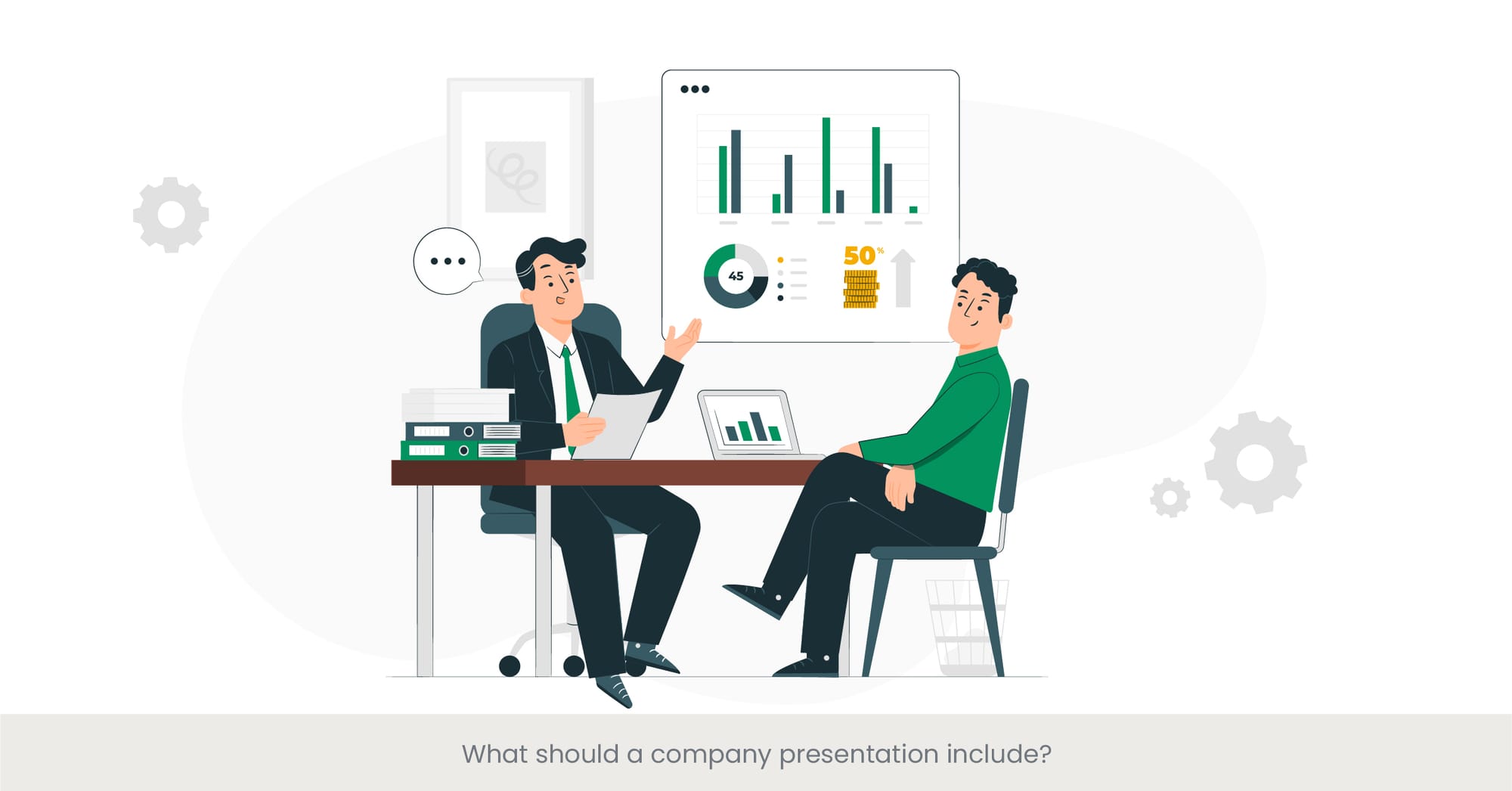 What should a company presentation include