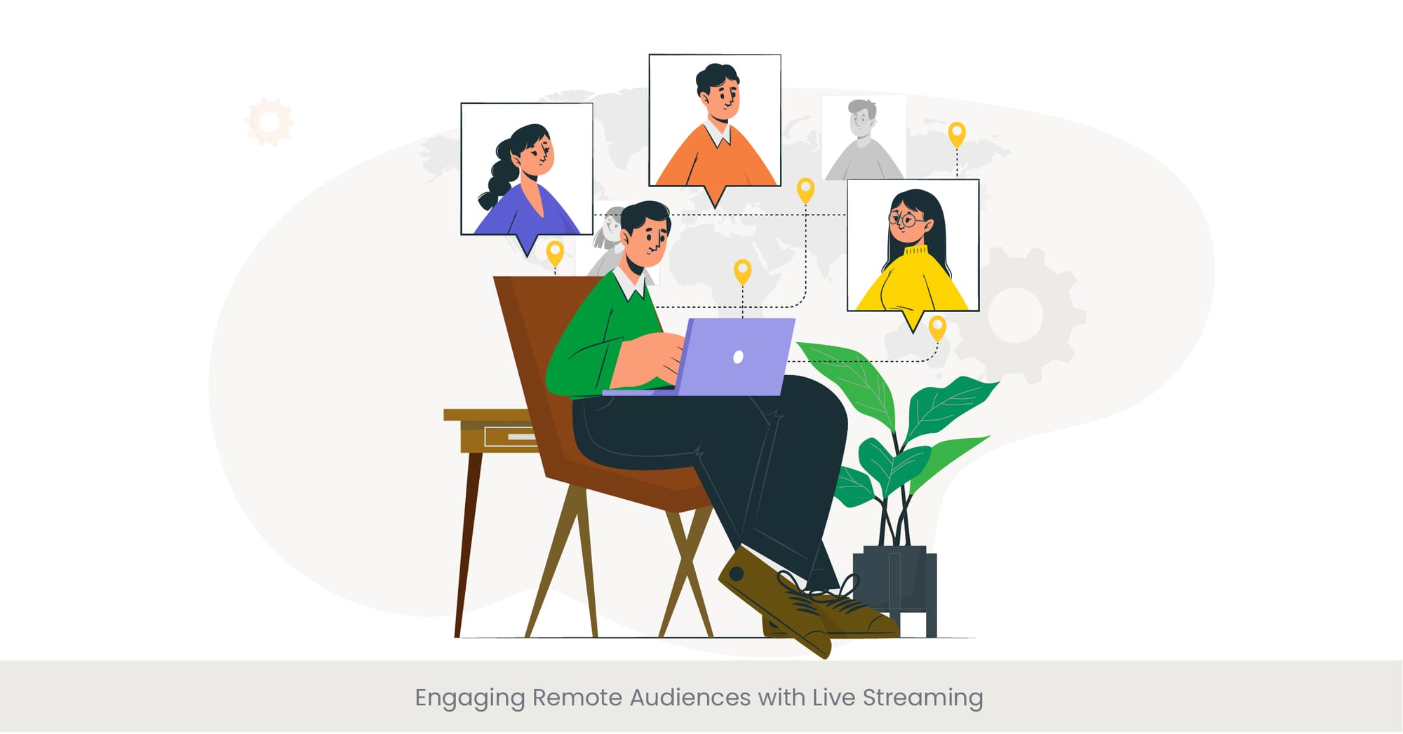 Engaging Remote Audiences with Live Streaming