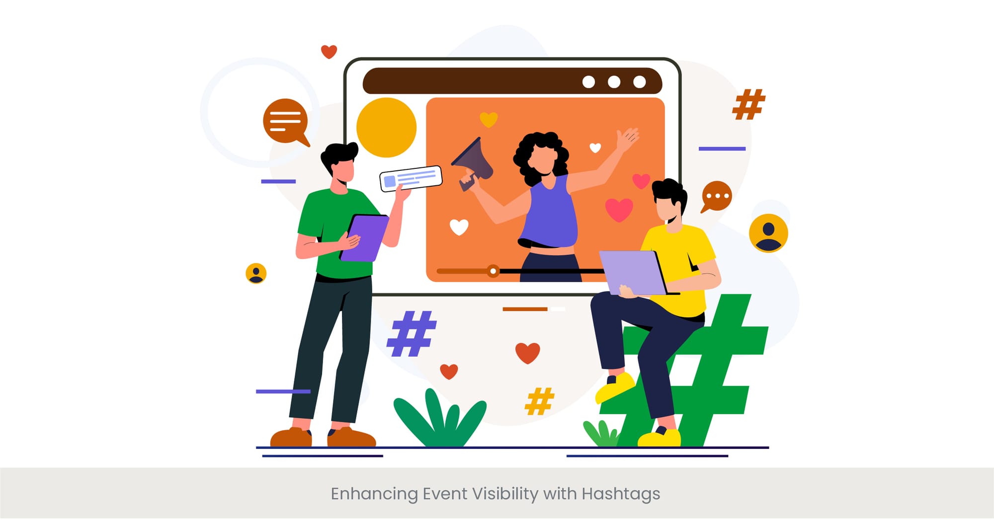 Enhancing Event Visibility with Hashtags