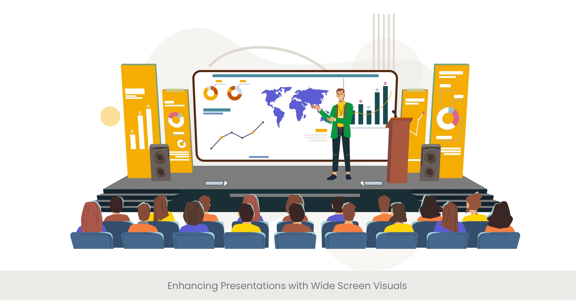 Enhancing Presentations with Wide Screen Visuals