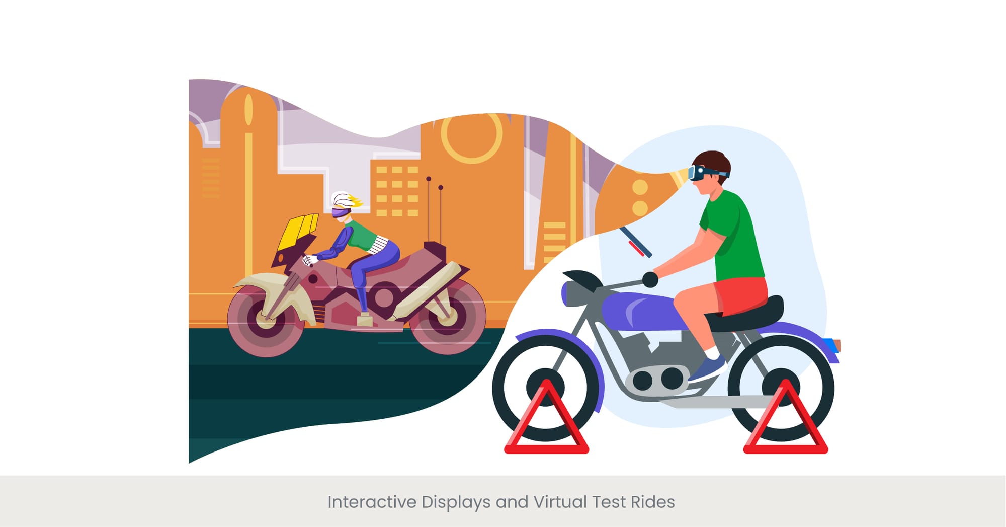 Interactive Displays and Virtual Test Rides