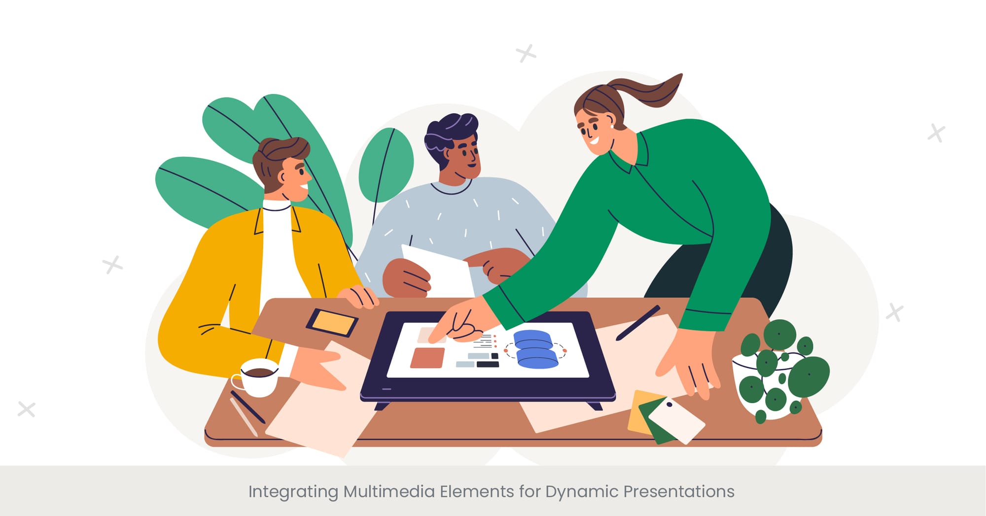 Integrating Multimedia Elements for Dynamic Presentations