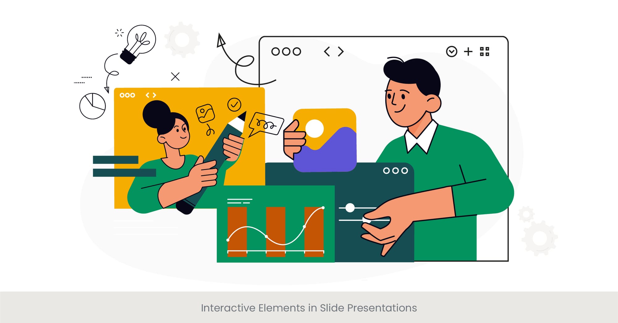 Interactive Elements in Slide Presentations