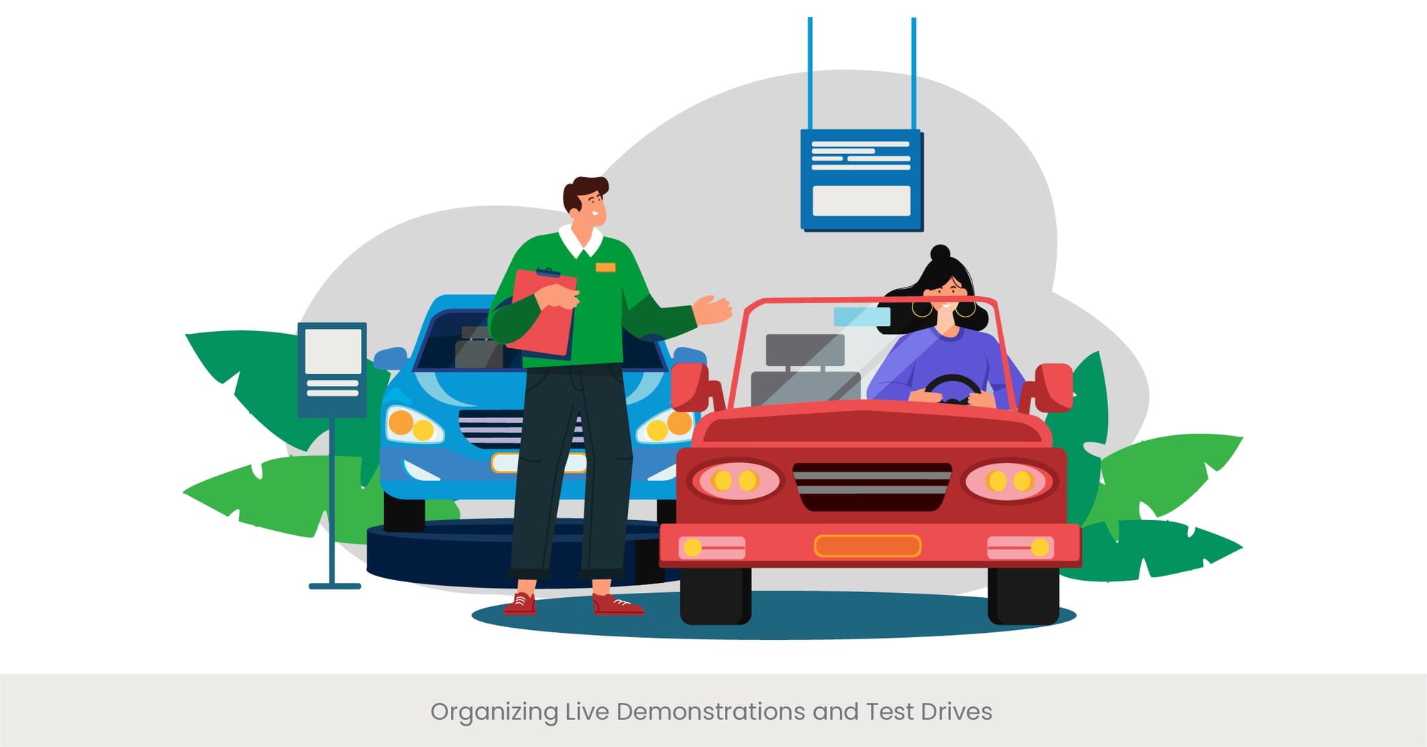 Organizing Live Demonstrations and Test Drives