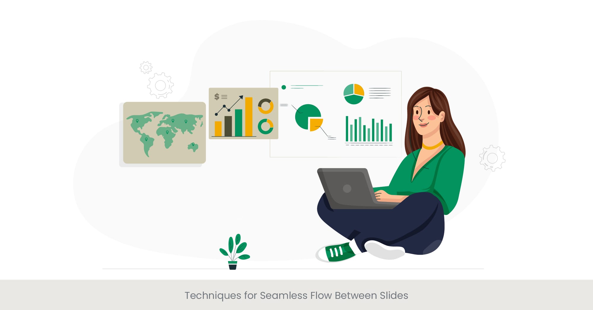 Techniques for Seamless Flow Between Slides