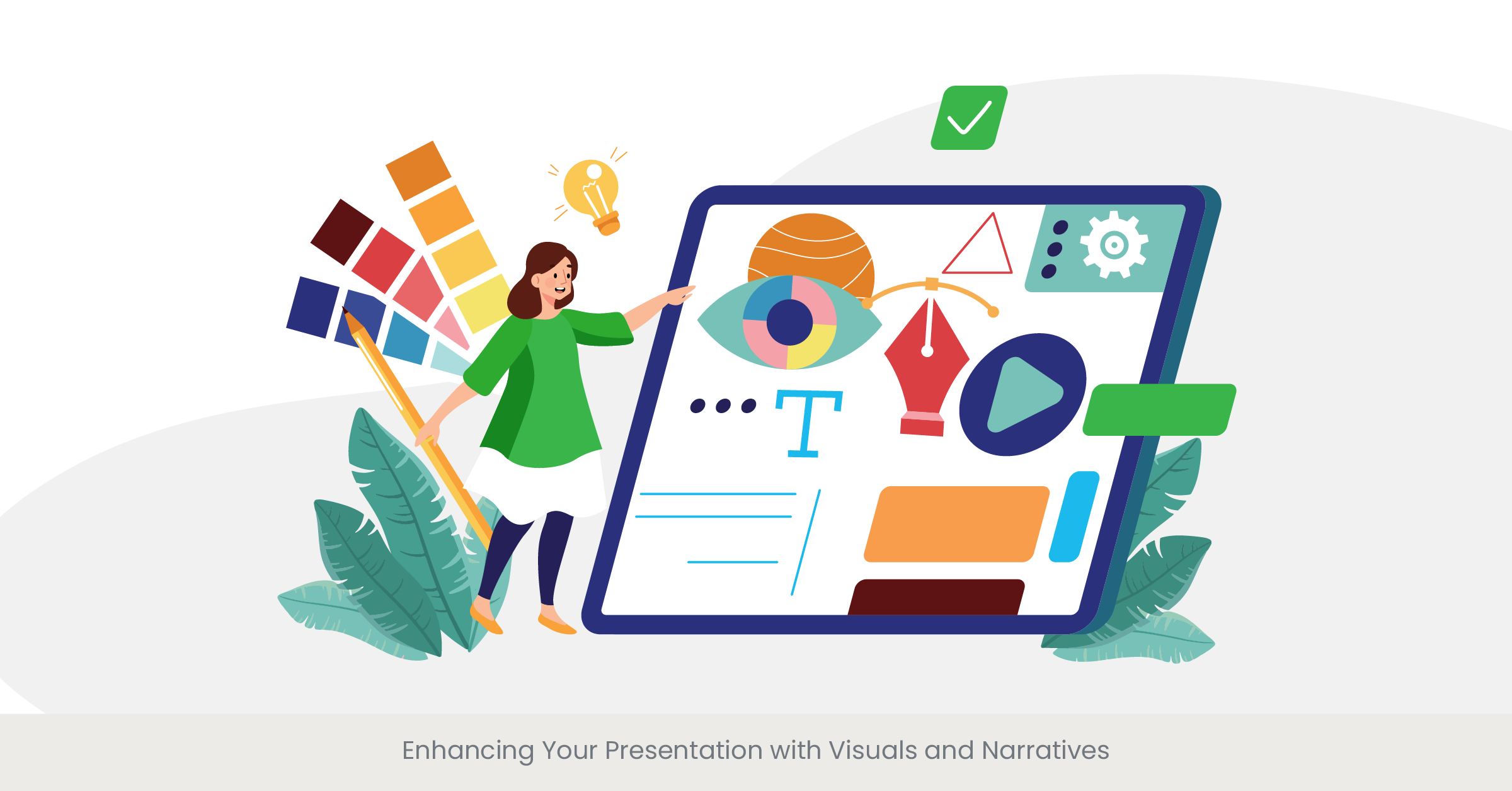 Enhancing Your Presentation with Visuals and Narratives