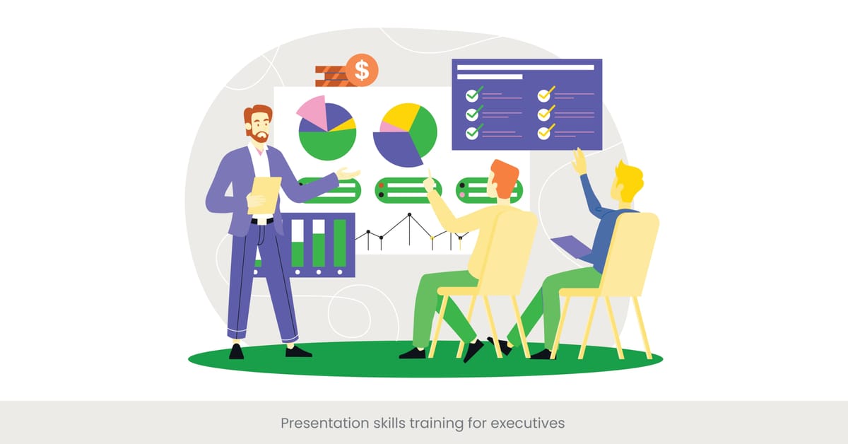 Presentation skills training for executives